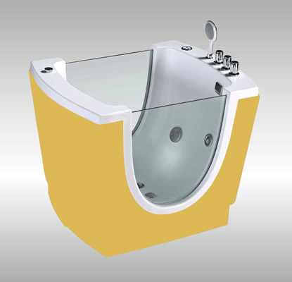 新款七彩双面透明冲浪/泡泡池