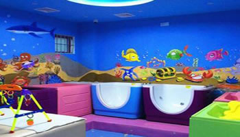 主题水育早教加盟效果图